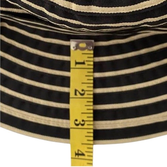 Sun Hat Floppy Beach Pool Hat Brown & White - Picture 4 of 4